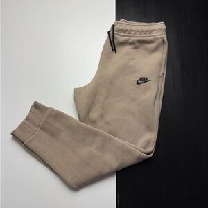 Nike Tech Fleece Joggers Youth XL Tan/flax Brown Pants Sweatpants Boys XL
